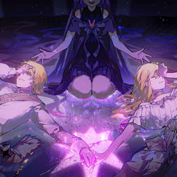 This is a pixiv picture whose title is ★.