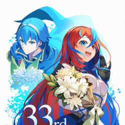 This is a pixiv picture whose title is ファイアーエムブレムシリーズ33周年おめでとうございます！.