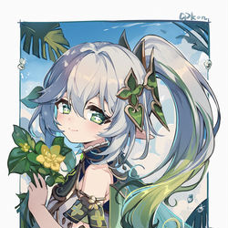 This is a pixiv picture whose title is 纳西妲.