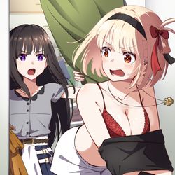 This is a pixiv picture whose title is 試着ちさたき.
