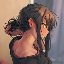 This is a pixiv picture whose title is 司令官の性癖をよく知っているブッキー.