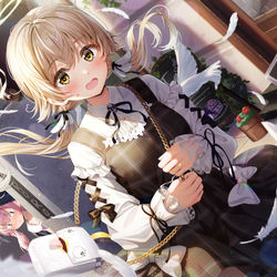 This is a pixiv picture whose title is 待ち合わせ.