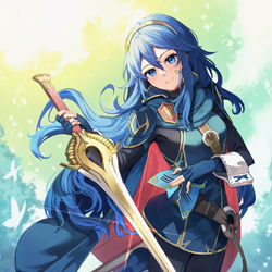 This is a pixiv picture whose title is 【FE】ルキナ【覚醒】.