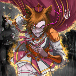 This is a pixiv picture whose title is 覇王.