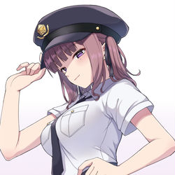 This is a pixiv picture whose title is 花梨先輩のコスプレ.