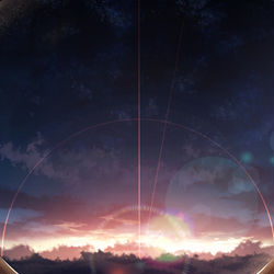 This is a pixiv picture whose title is 空.