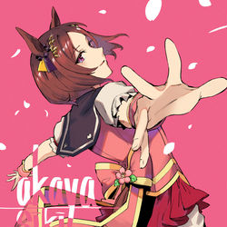This is a pixiv picture whose title is サクラローレル.