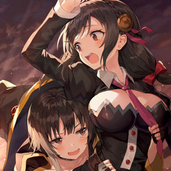 This is a pixiv picture whose title is この素晴らしい世界に爆焔を!.