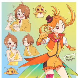 This is a pixiv picture whose title is ツバサとあげは.