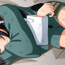 This is a pixiv picture whose title is 15話のニカ姉.