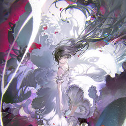 This is a pixiv picture whose title is -take your hands-.