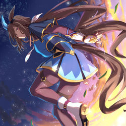 This is a pixiv picture whose title is アドマイヤベガ.