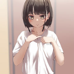 This is a pixiv picture whose title is もっと成長してほしい女の子.