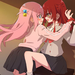 This is a pixiv picture whose title is 結束バンドしよう、ひとりちゃん💕.