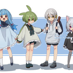 This is a pixiv picture whose title is ソフトウェアトーク絵まとめ.