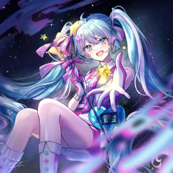 This is a pixiv picture whose title is 15th Anniversary.