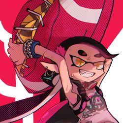 This is a pixiv picture whose title is イカ.