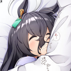 This is a pixiv picture whose title is 抱き枕にすると胸に頭をぐりぐりしてくるカフェ.