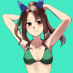 This is a pixiv picture whose title is 水着キング.