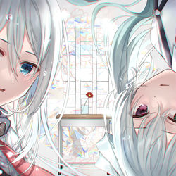 This is a pixiv picture whose title is 命に嫌われている。-宵崎奏 ニーゴミク.