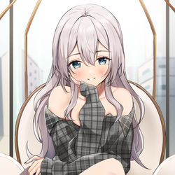 This is a pixiv picture whose title is "ねぇ、聞いてる？".