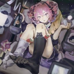 This is a pixiv picture whose title is U.