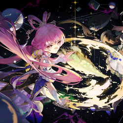This is a pixiv picture whose title is 仙舟航路.