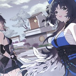 This is a pixiv picture whose title is happy cbt!!.