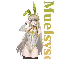 This is a pixiv picture whose title is 缪尔赛思兔女郎.