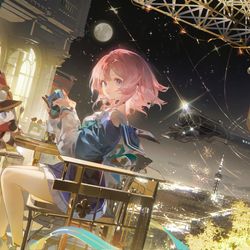 This is a pixiv picture whose title is 三月七.