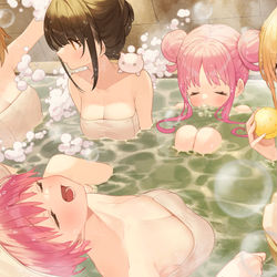 This is a pixiv picture whose title is 31A部隊のお風呂.