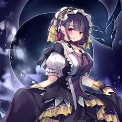 This is a pixiv picture whose title is 閉ザサレシ世界ノ冥神.
