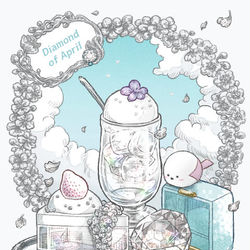 This is a pixiv picture whose title is 4月のダイヤモンド.