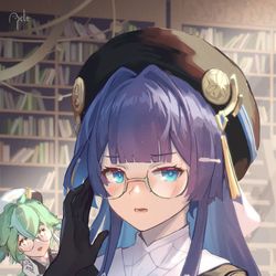 This is a pixiv picture whose title is 差不多的学妹.