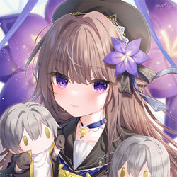 This is a pixiv picture whose title is ヘルタ.