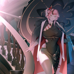 This is a pixiv picture whose title is 嵐.