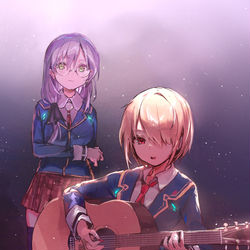 This is a pixiv picture whose title is ヘブンバーンズレッド.