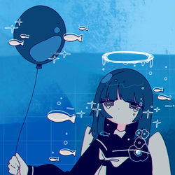 This is a pixiv picture whose title is プール.