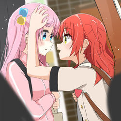 This is a pixiv picture whose title is 後藤さん、まつげ長いのね！.