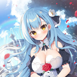 This is a pixiv picture whose title is お姫様.