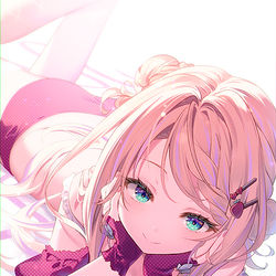 This is a pixiv picture whose title is Poster Girl！.