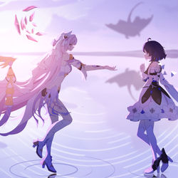 This is a pixiv picture whose title is 爱莉希儿.