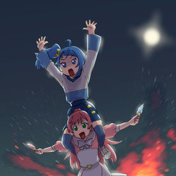 This is a pixiv picture whose title is PRC（プリキュア）.