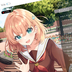 This is a pixiv picture whose title is 日野下花帆ちゃん.