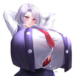 This is a pixiv picture whose title is このおば様でかすぎる....
