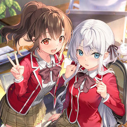 This is a pixiv picture whose title is JK×現役JK税理士.