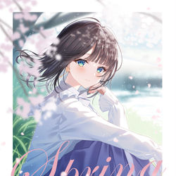 This is a pixiv picture whose title is COMITIA144新刊「Spring」.