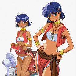 This is a pixiv picture whose title is Nadia.