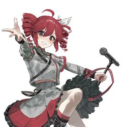 This is a pixiv picture whose title is 重音テト.