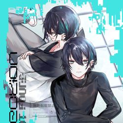 This is a pixiv picture whose title is 新刊サンプル【#にじそうさく07】.